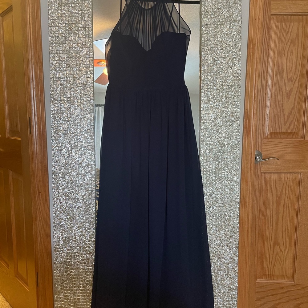 Jim hjelm blue dress